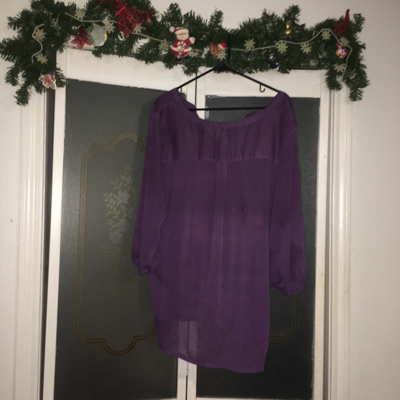 Ann Taylor Patterned Shirt - Picture 4 of 4